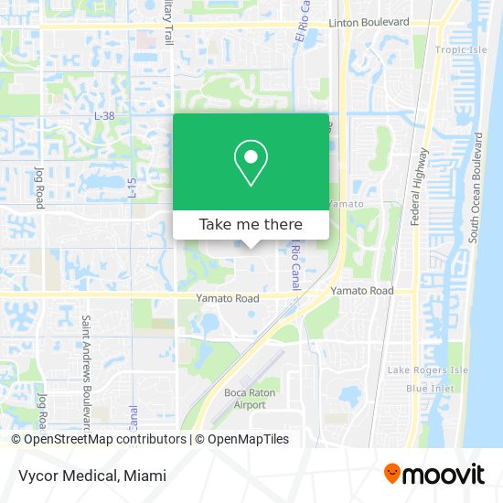 Vycor Medical map