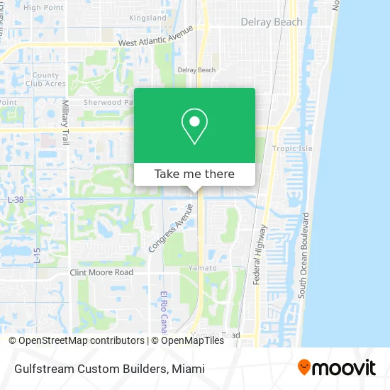 Gulfstream Custom Builders map