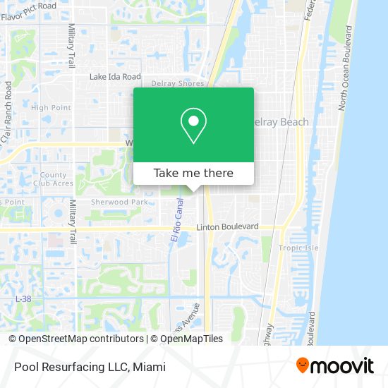 Pool Resurfacing LLC map