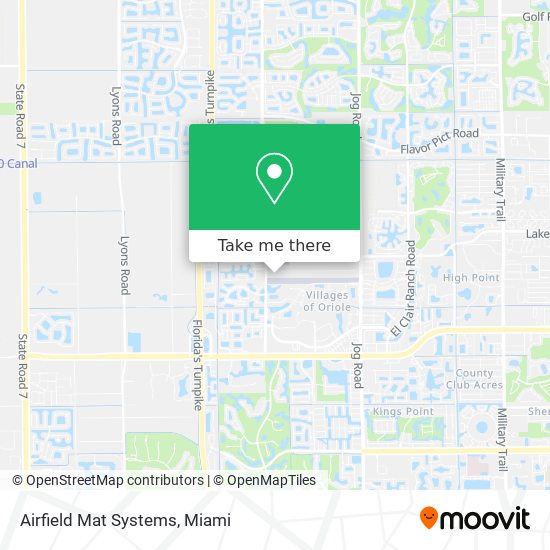 Airfield Mat Systems map