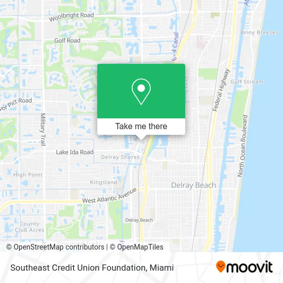 Southeast Credit Union Foundation map