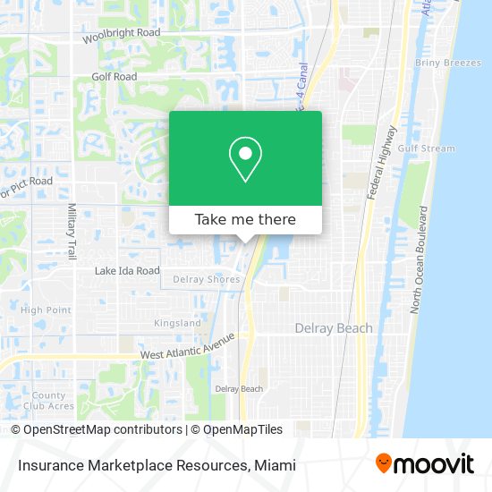 Insurance Marketplace Resources map