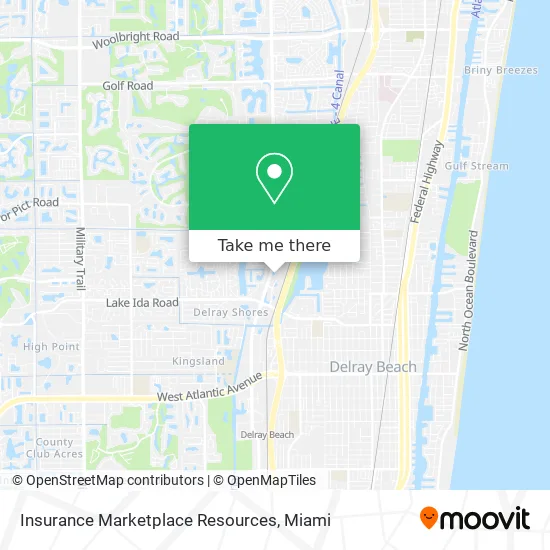 Insurance Marketplace Resources map
