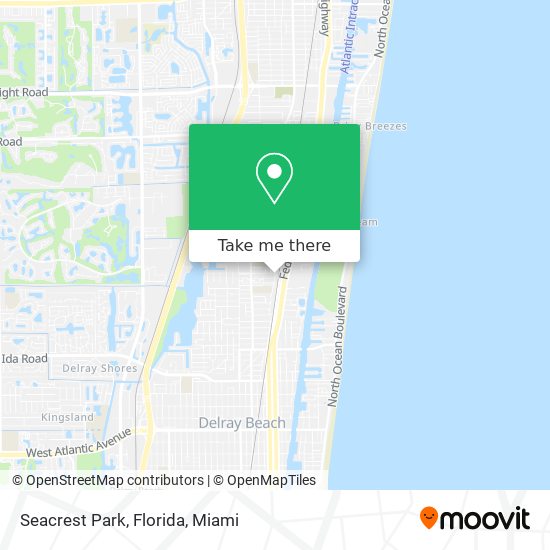 Seacrest Park, Florida map