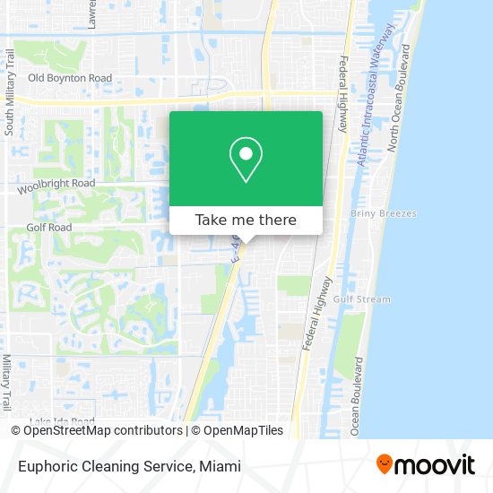 Euphoric Cleaning Service map