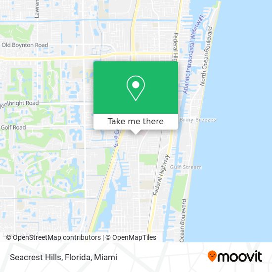 Seacrest Hills, Florida map