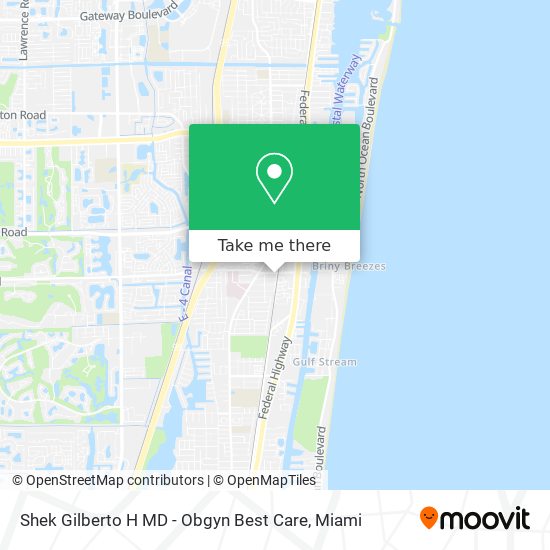 Shek Gilberto H MD - Obgyn Best Care map