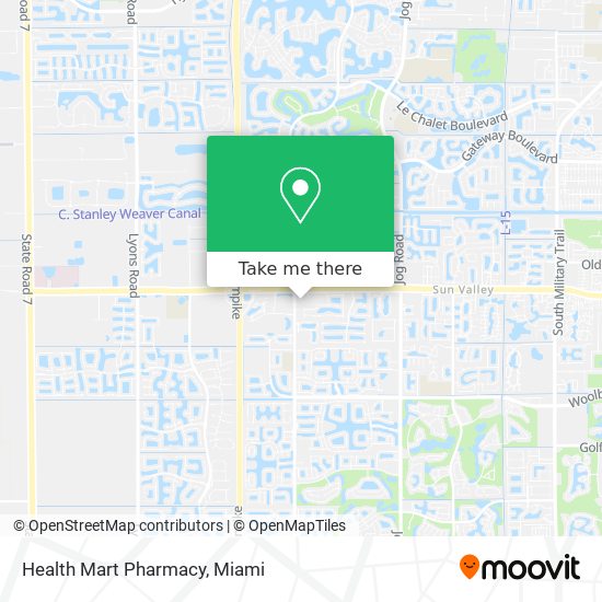 Health Mart Pharmacy map