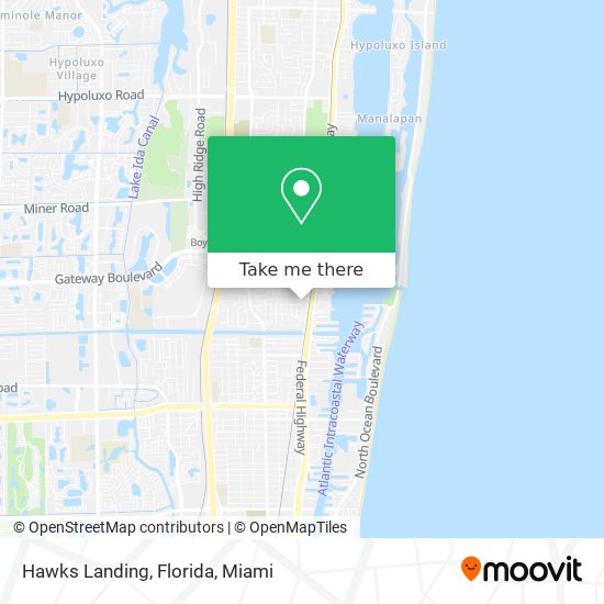 Hawks Landing, Florida map