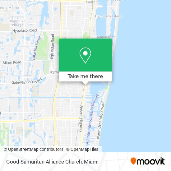 Good Samaritan Alliance Church map
