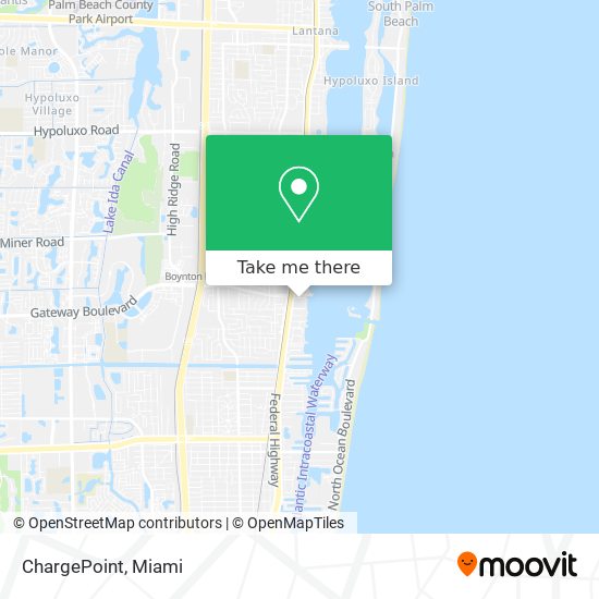 ChargePoint map