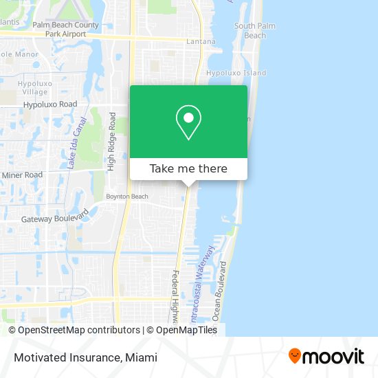 Motivated Insurance map