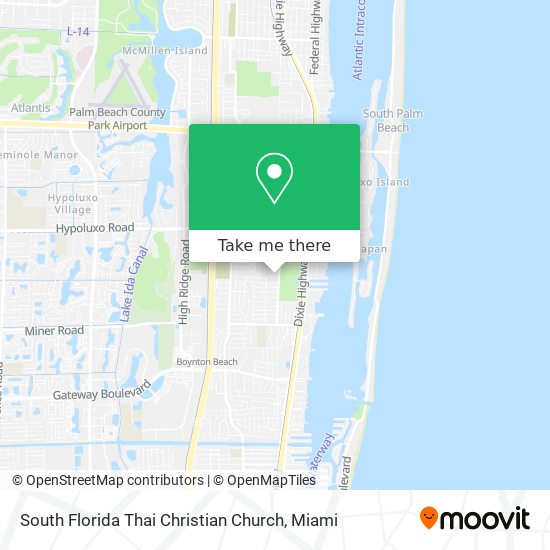 South Florida Thai Christian Church map