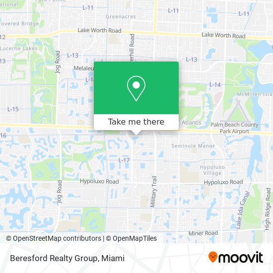 Beresford Realty Group map