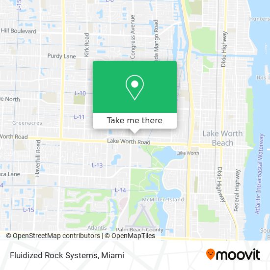 Fluidized Rock Systems map