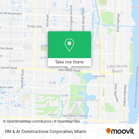 RM & Ar Constructions Corporation map