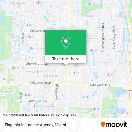 Mapa de Flagship Insurance Agency