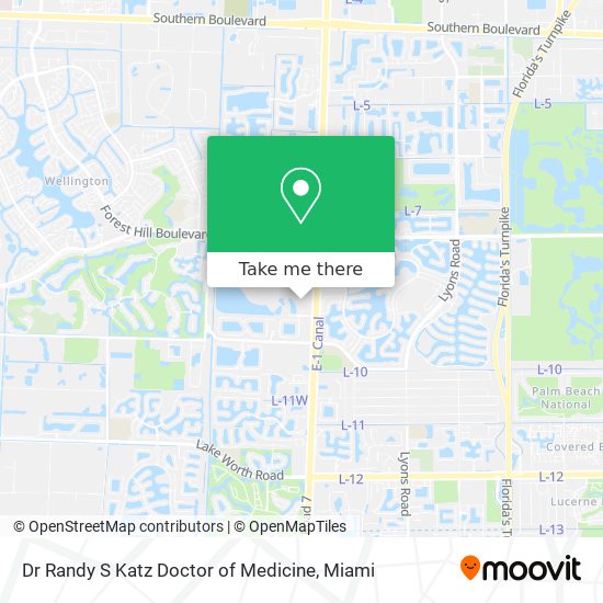 Dr Randy S Katz Doctor of Medicine map