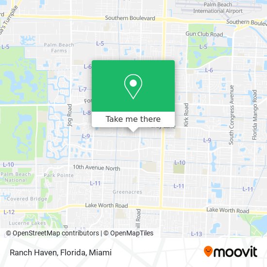 Mapa de Ranch Haven, Florida