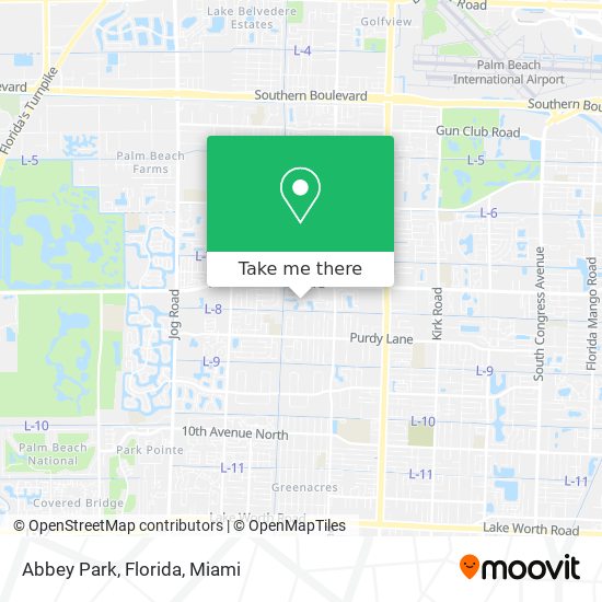 Mapa de Abbey Park, Florida