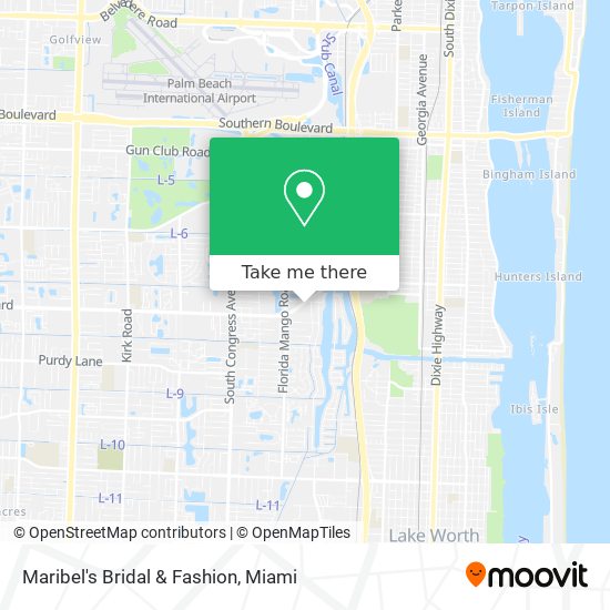 Mapa de Maribel's Bridal & Fashion
