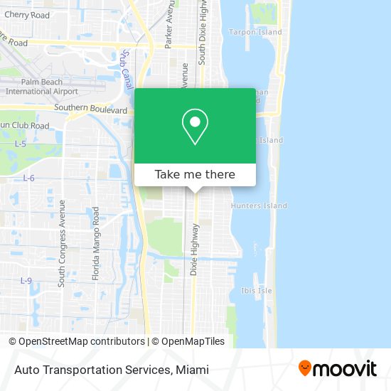 Mapa de Auto Transportation Services