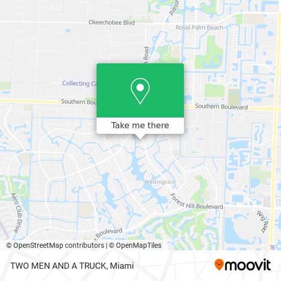 TWO MEN AND A TRUCK map