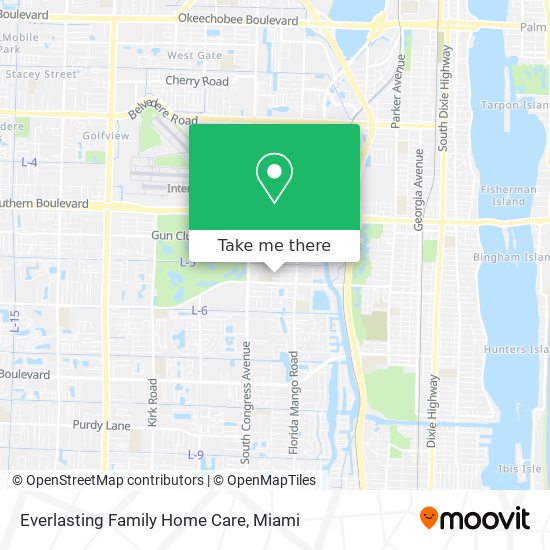 Mapa de Everlasting Family Home Care