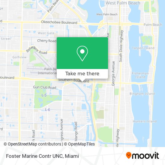 Foster Marine Contr UNC map