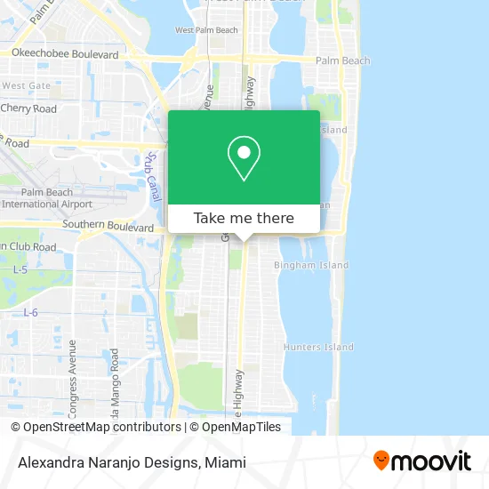 Alexandra Naranjo Designs map