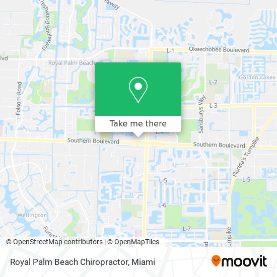 Mapa de Royal Palm Beach Chiropractor