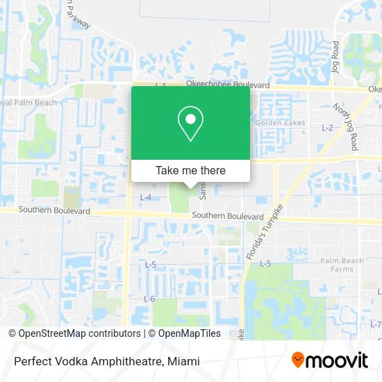 Perfect Vodka Amphitheatre map