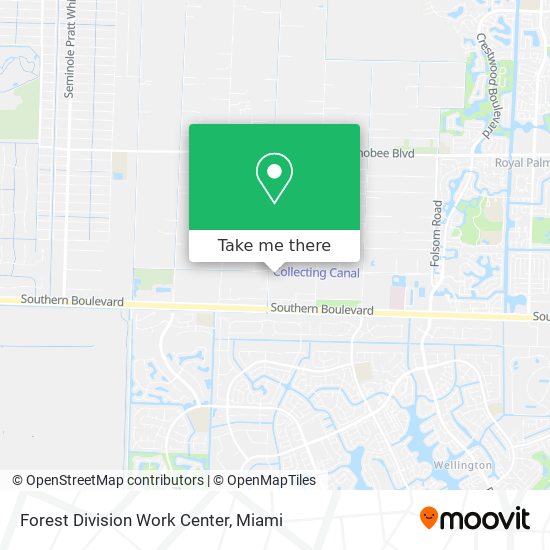 Forest Division Work Center map