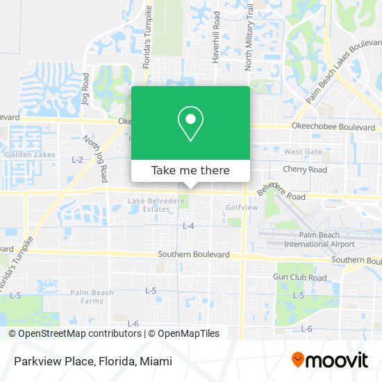 Mapa de Parkview Place, Florida