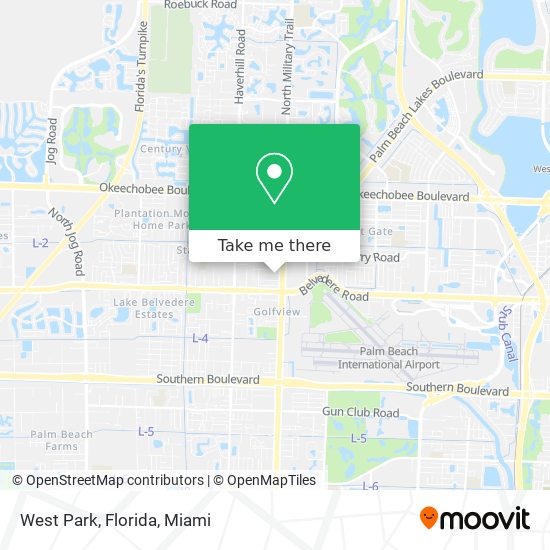 Mapa de West Park, Florida