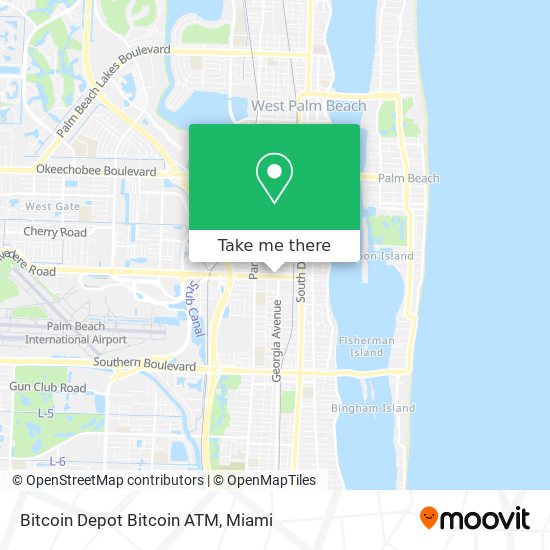 Bitcoin Depot Bitcoin ATM map