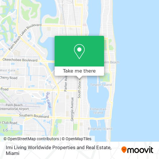 Imi Living Worldwide Properties and Real Estate map