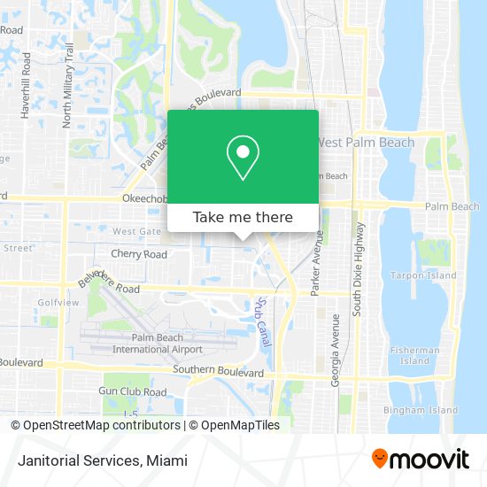 Janitorial Services map