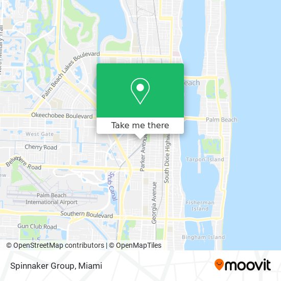 Spinnaker Group map