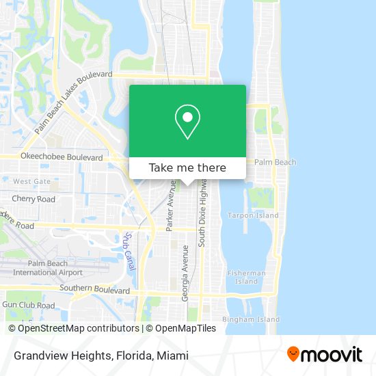 Mapa de Grandview Heights, Florida