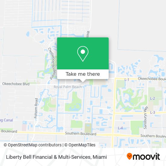Liberty Bell Financial & Multi-Services map