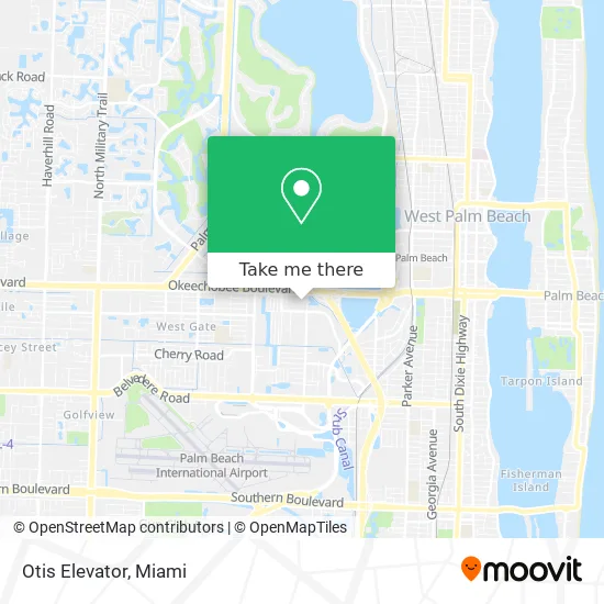 Otis Elevator map