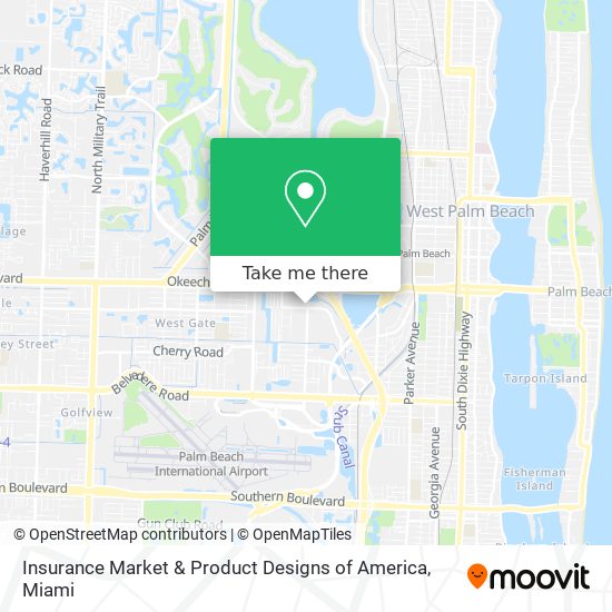 Mapa de Insurance Market & Product Designs of America