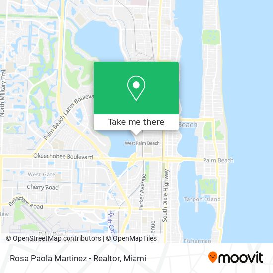 Rosa Paola Martinez - Realtor map