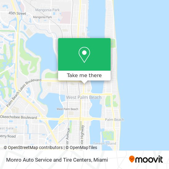 Monro Auto Service and Tire Centers map