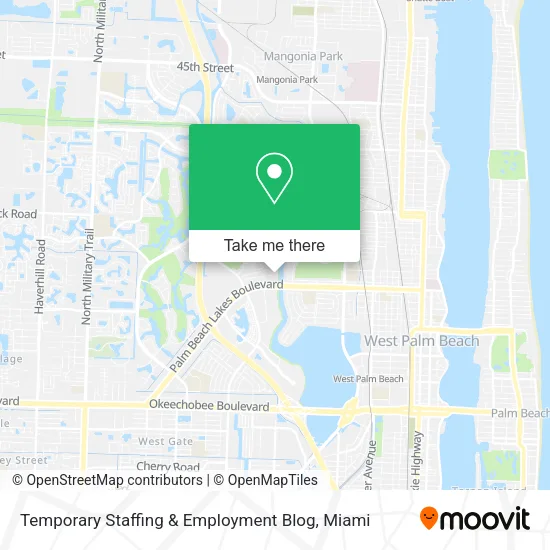Temporary Staffing & Employment Blog map