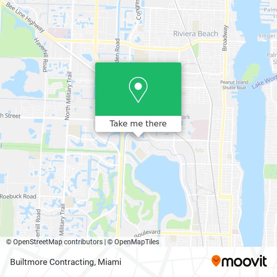 Builtmore Contracting map