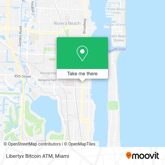 Libertyx Bitcoin ATM map