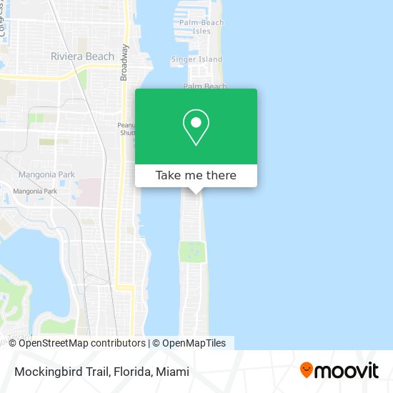 Mapa de Mockingbird Trail, Florida