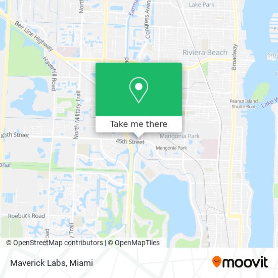 Maverick Labs map